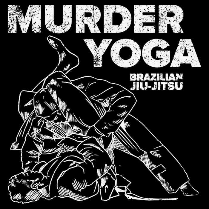 Jiu Jitsu Murder Yoga Vintage Sunset Funny Brazilian Kids T-Shirt