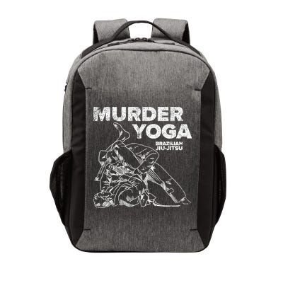 Jiu Jitsu Murder Yoga Vintage Sunset Funny Brazilian Vector Backpack