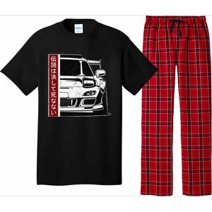 JDM Japan Motorsport tuning car 90s Pajama Set