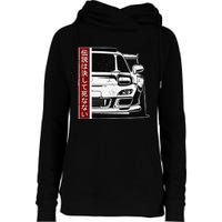 JDM Japan Motorsport tuning car 90s Womens Funnel Neck Pullover Hood