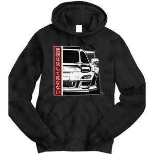 JDM Japan Motorsport tuning car 90s Tie Dye Hoodie