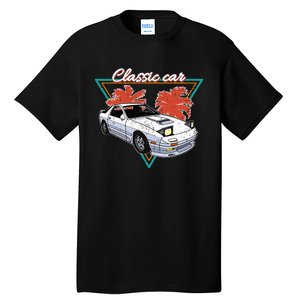 Jdm Japan Motorsport Tuning Car 90s Tall T-Shirt