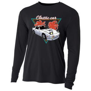 Jdm Japan Motorsport Tuning Car 90s Cooling Performance Long Sleeve Crew