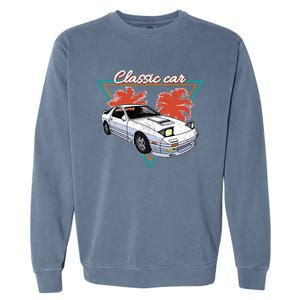 Jdm Japan Motorsport Tuning Car 90s Garment-Dyed Sweatshirt