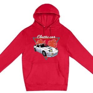 Jdm Japan Motorsport Tuning Car 90s Premium Pullover Hoodie