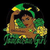 Jamaica Jamaican Mujer Jamaican Flag Cooling Performance Crew T-Shirt