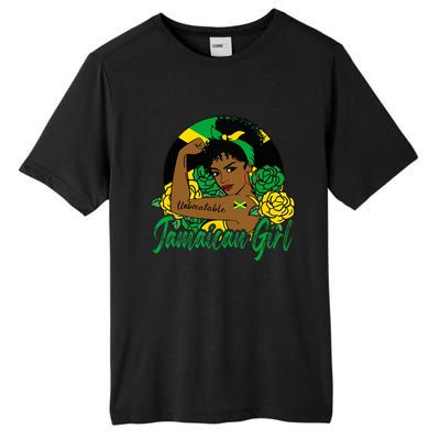 Jamaica Jamaican Mujer Jamaican Flag Tall Fusion ChromaSoft Performance T-Shirt