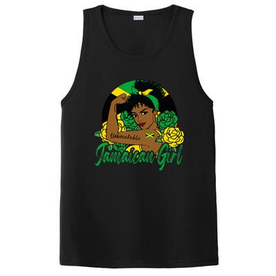 Jamaica Jamaican Mujer Jamaican Flag PosiCharge Competitor Tank