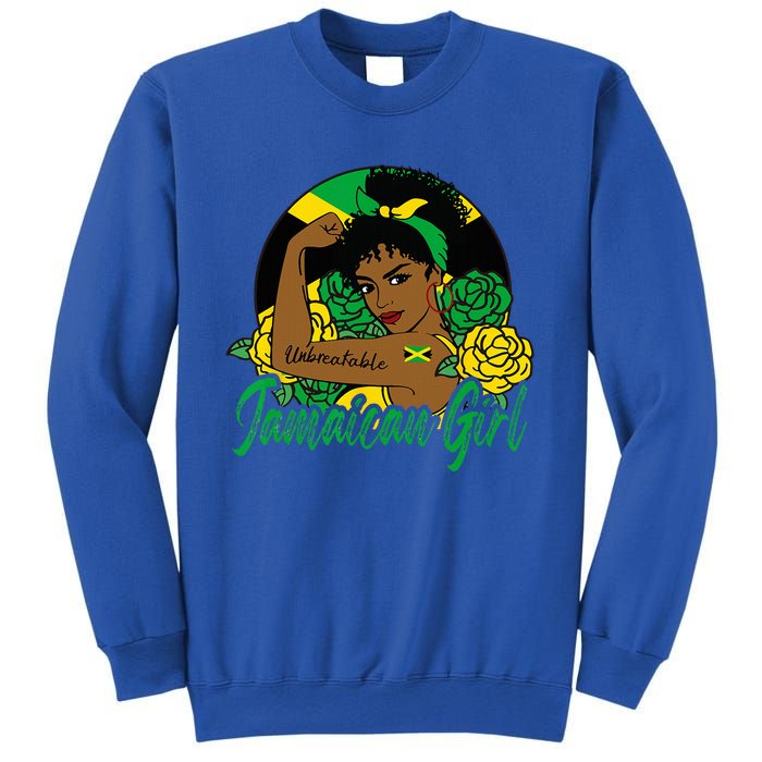 Jamaica Jamaican Mujer Jamaican Flag Sweatshirt