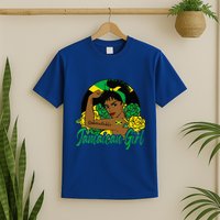 Jamaica Jamaican Mujer Jamaican Flag T-Shirt
