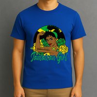 Jamaica Jamaican Mujer Jamaican Flag T-Shirt