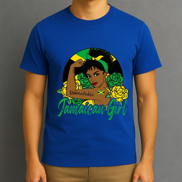 Jamaica Jamaican Mujer Jamaican Flag T-Shirt