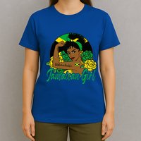 Jamaica Jamaican Mujer Jamaican Flag T-Shirt