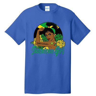 Jamaica Jamaican Mujer Jamaican Flag Tall T-Shirt