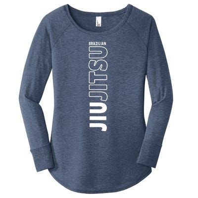 JIU JITSU , MMA , BJJ Women's Perfect Tri Tunic Long Sleeve Shirt