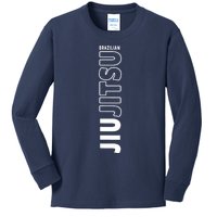 JIU JITSU , MMA , BJJ Kids Long Sleeve Shirt