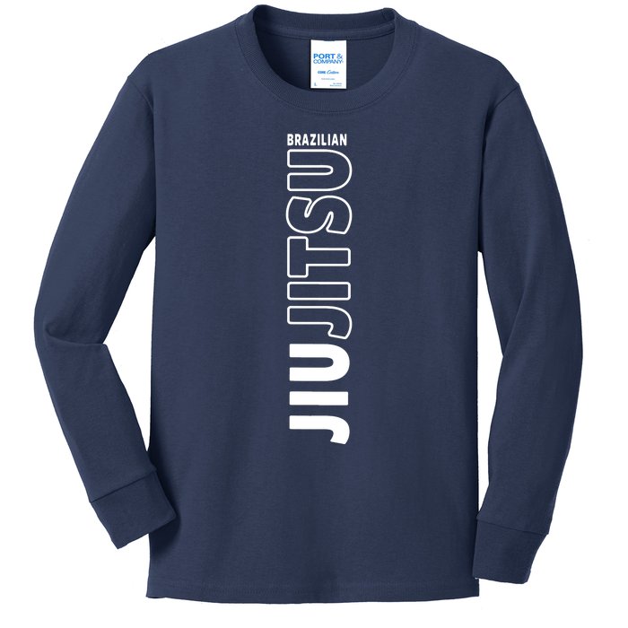 JIU JITSU , MMA , BJJ Kids Long Sleeve Shirt