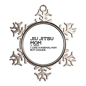 Jiu Jitsu Mom Like A Normal Mom But Cooler Meaningful Gift Metallic Star Ornament