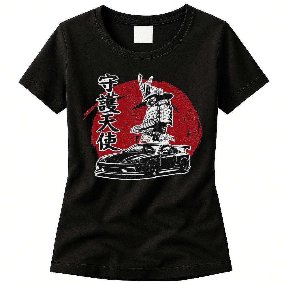 Jdm Japan Motorsport Tuning Car Legend 90s Womens T-Shirt