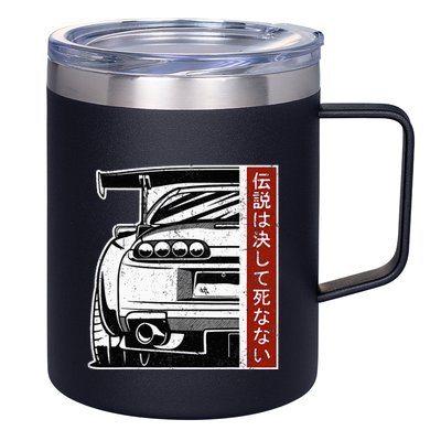 Jdm Japan Motorsport Tuning Car 90s 12oz Stainless Steel Coffee Mug