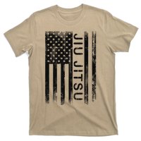 Jiu Jitsu Martial Arts American Flag T-Shirt