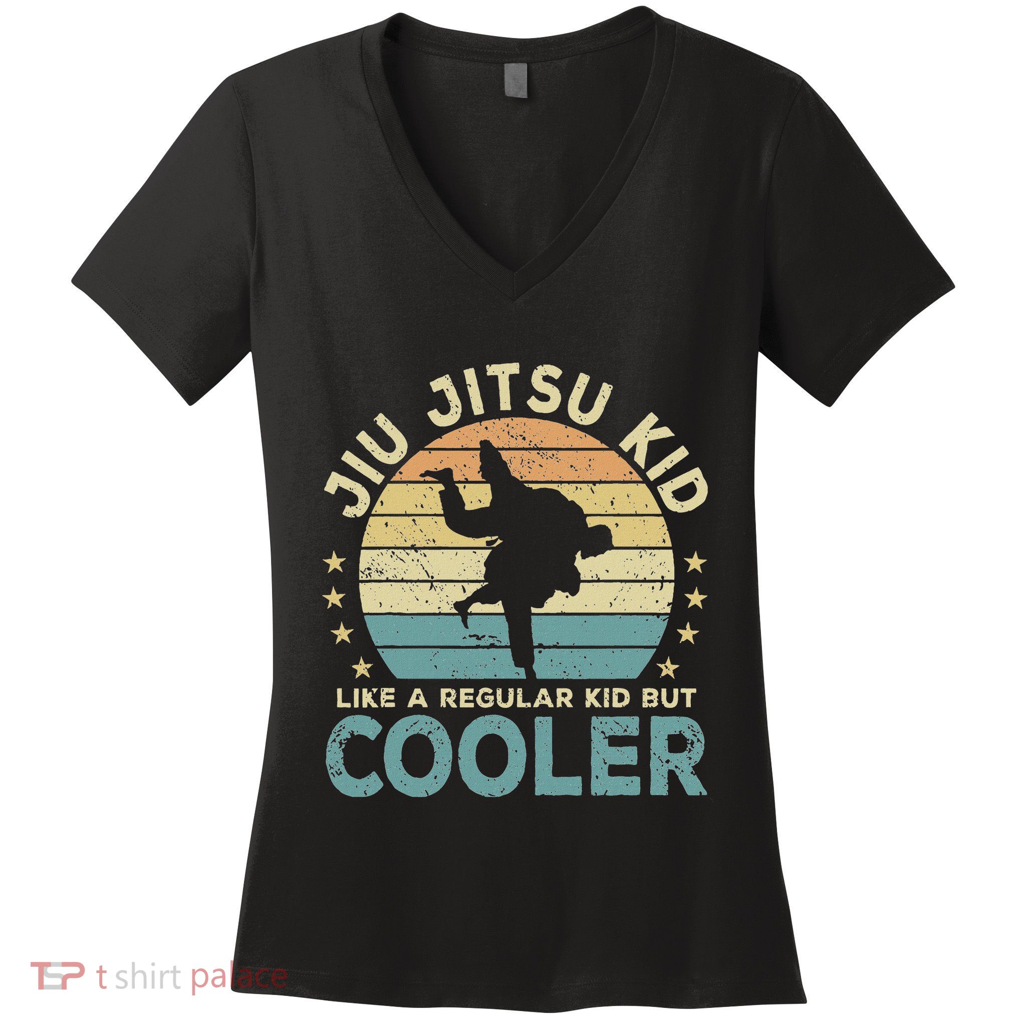Jiu Jitsu Martial Art Funny Bjj Women's V-Neck T-Shirt