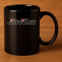Jiu Jitsu Martial Arts Self Defense Sparring Grappling 11oz C Handle Ceramic Mug