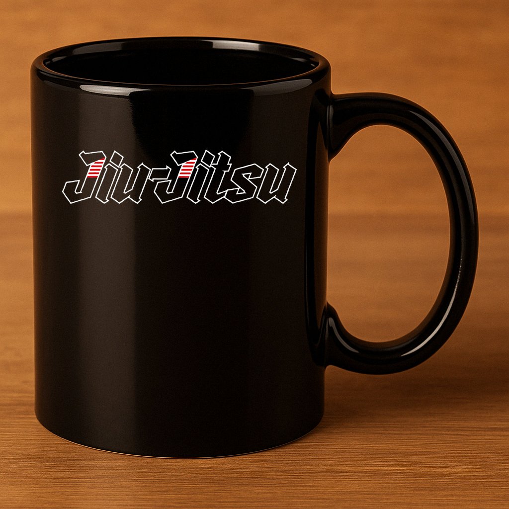 Jiu Jitsu Martial Arts Self Defense Sparring Grappling 11oz C Handle Ceramic Mug