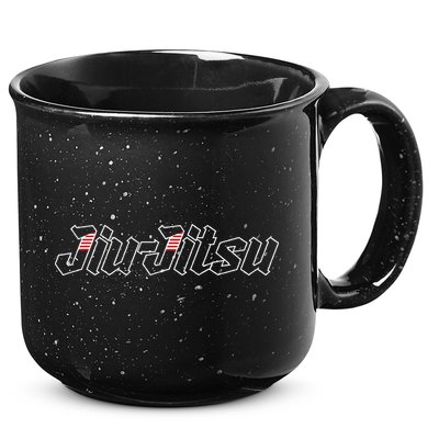 Jiu Jitsu Martial Arts Self Defense Sparring Grappling 15oz Campfire Ceramic Mug