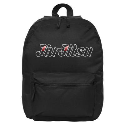 Jiu Jitsu Martial Arts Self Defense Sparring Grappling 16 in Basic Backpack