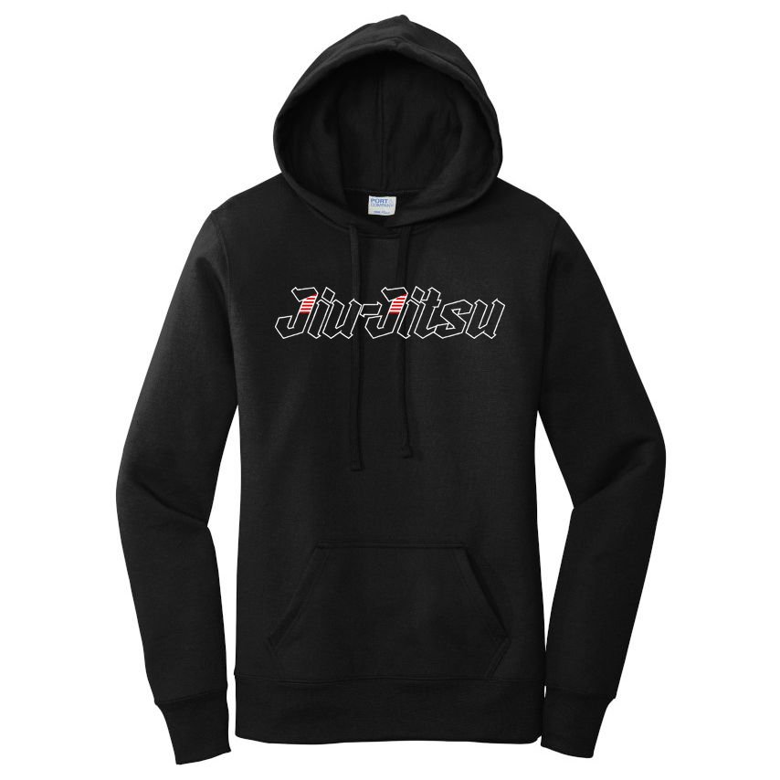 Jiu Jitsu Martial Arts Self Defense Sparring Grappling Women's Pullover Hoodie