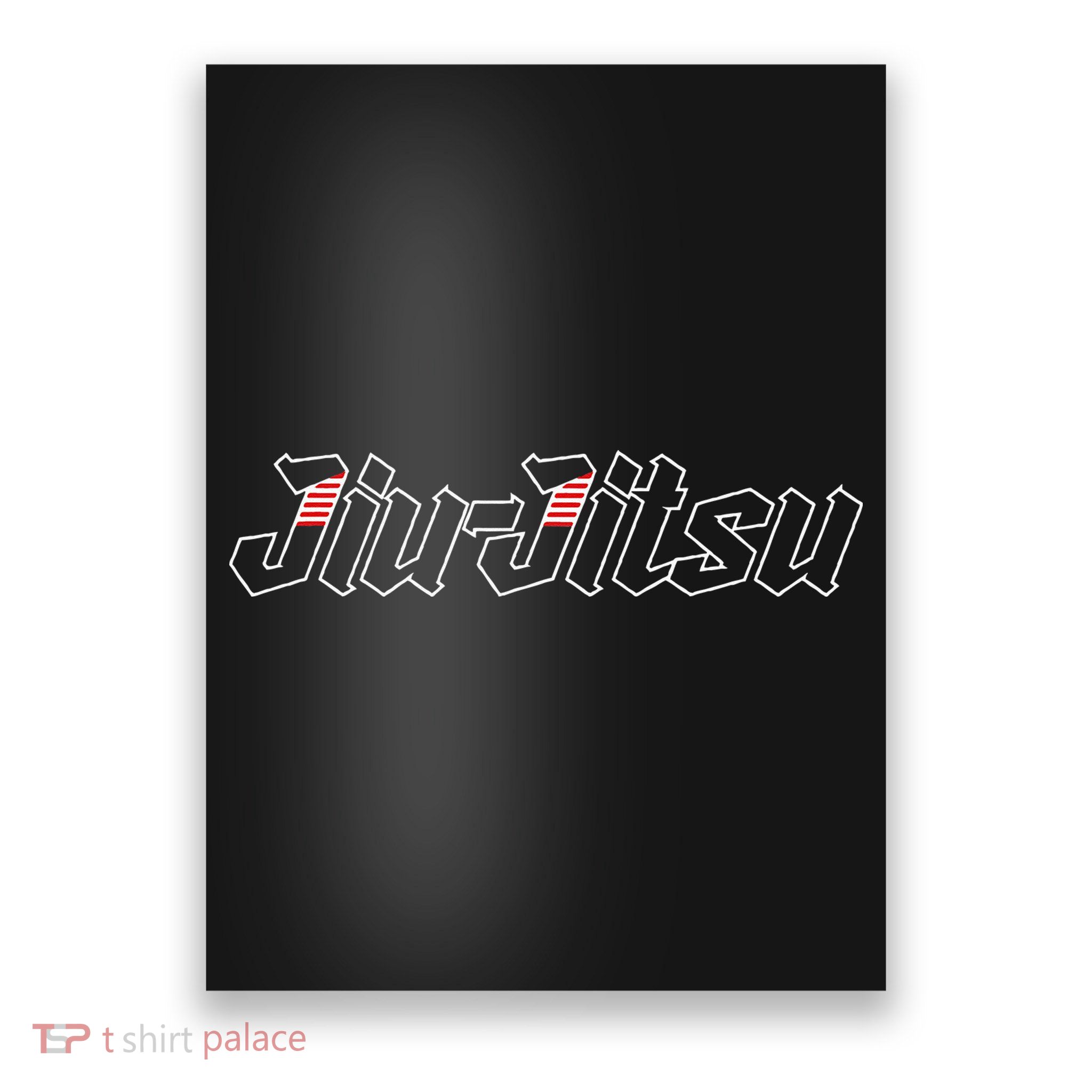 Jiu Jitsu Martial Arts Self Defense Sparring Grappling Poster