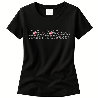 Jiu Jitsu Martial Arts Self Defense Sparring Grappling Womens T-Shirt