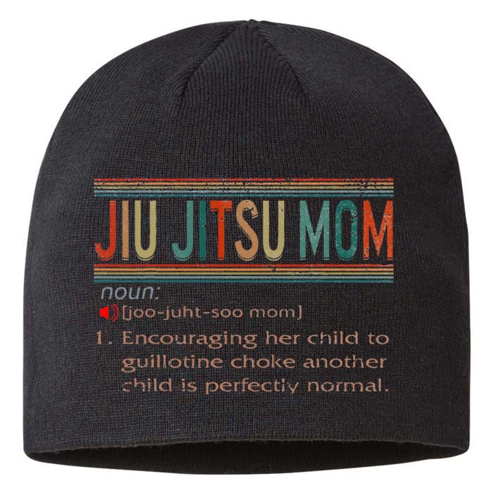 Jiu Jitsu Mom Definition BJJ MMA Jujitsu Martial Sustainable Beanie