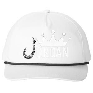 Jordan Snapback Five-Panel Rope Hat