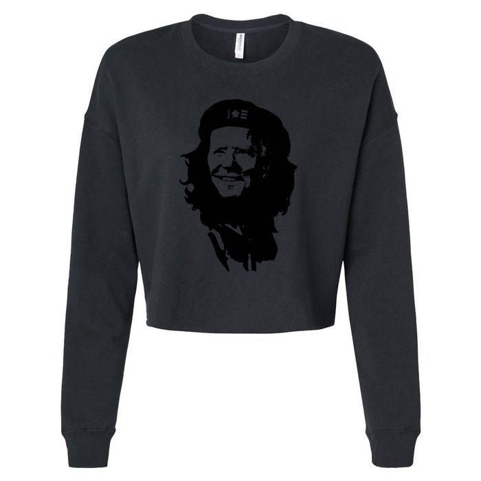 Ché Joe Cropped Pullover Crew