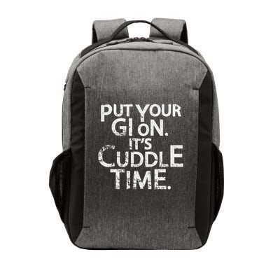 Jiu Jitsu Put Your Gi On It's Cuddle Time Bjj Funny Vector Backpack