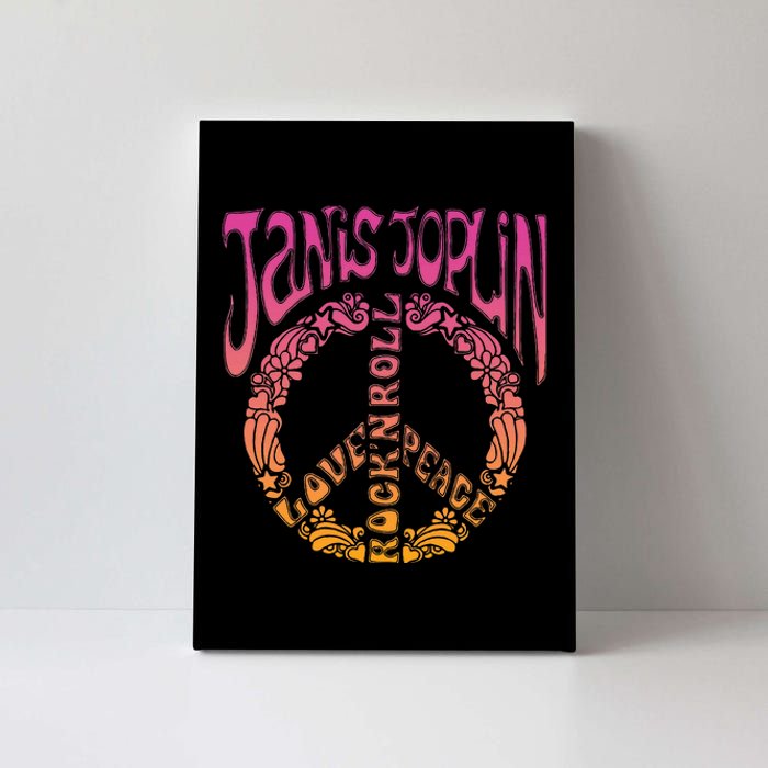 J.A.N.I.S J.O.P.L.I.N Peace Art Nouveau Canvas