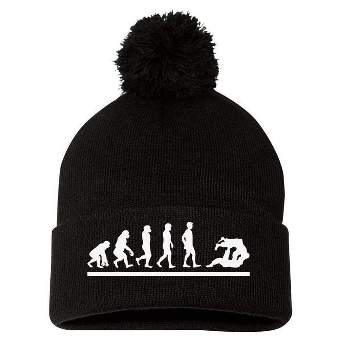 Jiu Jitsu Put Your Gi On It's Cuddle Time BJJ Funny Pom Pom 12in Knit Beanie