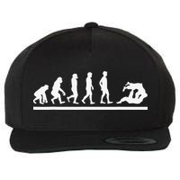 Jiu Jitsu Put Your Gi On It's Cuddle Time BJJ Funny Wool Snapback Cap