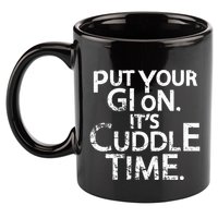 Jiu Jitsu Put Your Gi On ItS Cuddle Time Bjj Funny 11oz C Handle Ceramic Mug