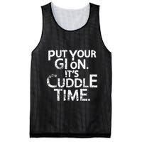 Jiu Jitsu Put Your Gi On ItS Cuddle Time Bjj Funny Mesh Reversible Basketball Jersey Tank