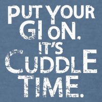 Jiu Jitsu Put Your Gi On ItS Cuddle Time Bjj Funny Garment-Dyed Sweatshirt
