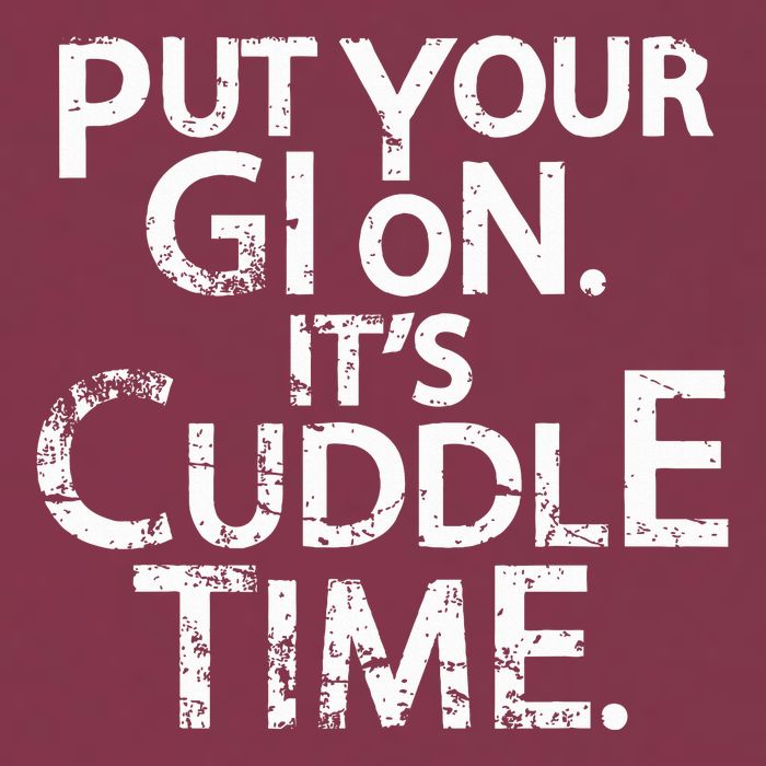 Jiu Jitsu Put Your Gi On ItS Cuddle Time Bjj Funny 16oz Travel Tumbler