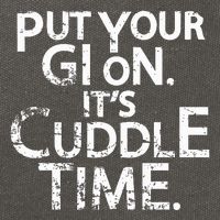 Jiu Jitsu Put Your Gi On ItS Cuddle Time Bjj Funny Cotton Canvas Backpack