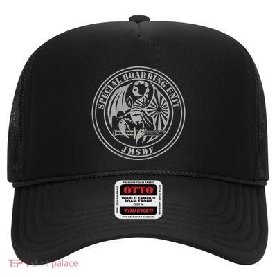 Japan Jmsdf Sbu Unit Special Forces High Crown Mesh Back Trucker Hat