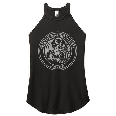 Japan Jmsdf Sbu Unit Special Forces Women's Perfect Tri Rocker Tank