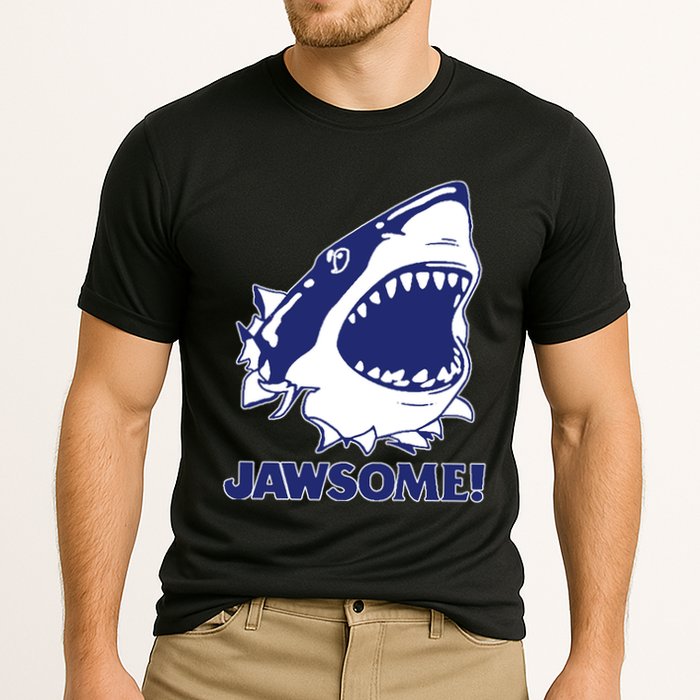 Jawsome Jaws Shark Cooling Performance Crew T-Shirt