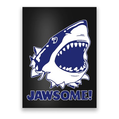 Jawsome Jaws Shark Poster
