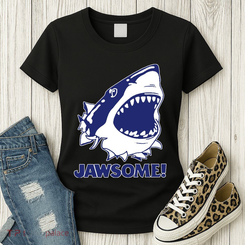 Jawsome Jaws Shark Womens T-Shirt